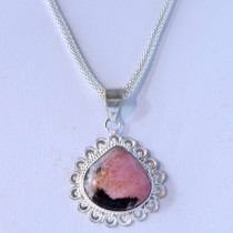 Jasper Sterling Sliver Pendant #00019